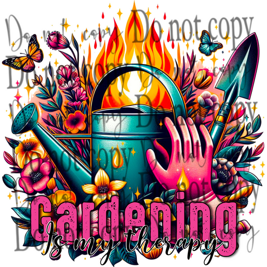 Gardening Is My Therapy PNG
