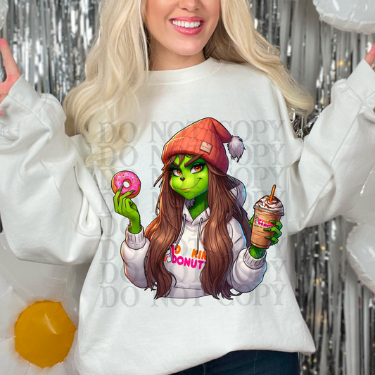Dunkin’ Grinch PNG