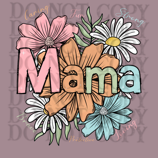 Mama Flower PNG