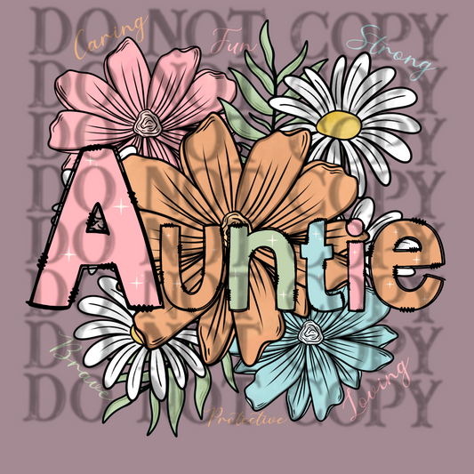 Auntie Flowers PNG