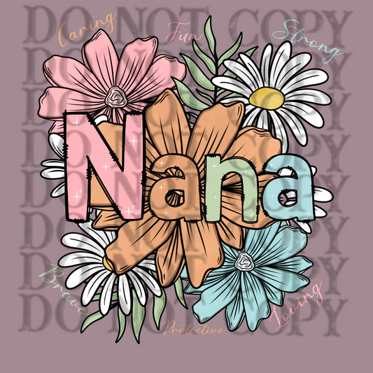 Nana Flowers PNG