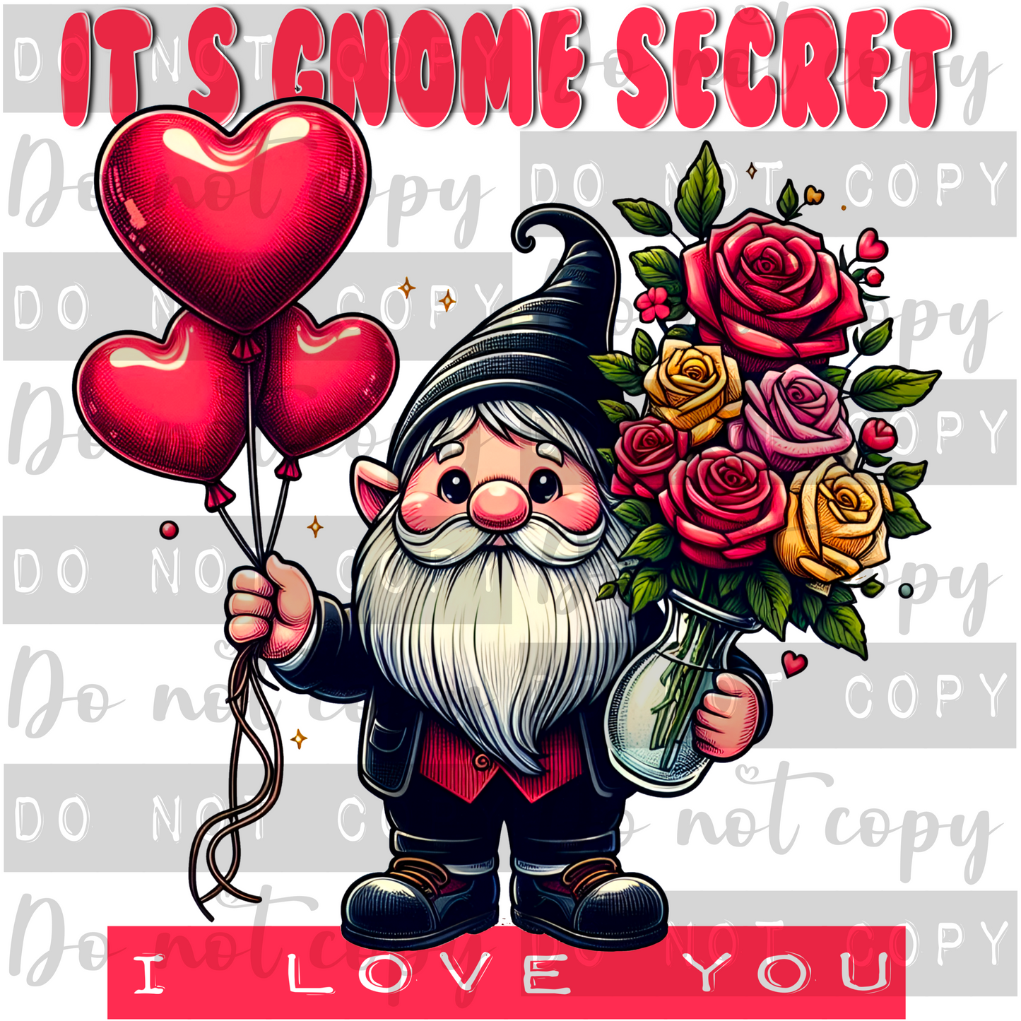 It’s Gnome Secret PNG