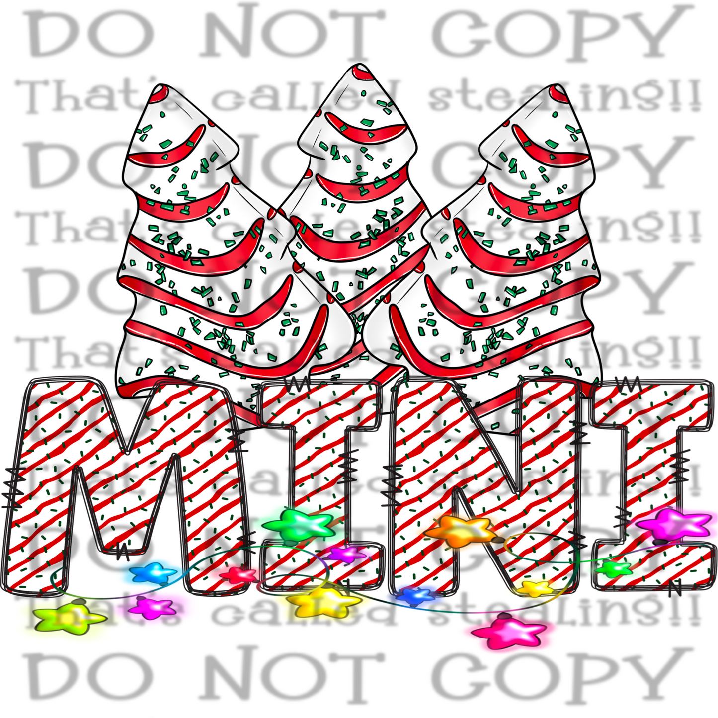 Mini Christmas Tree Cake Png